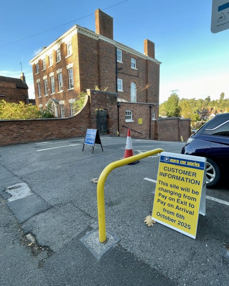 Redthorne House Pay & Display Car Park, Bewdley