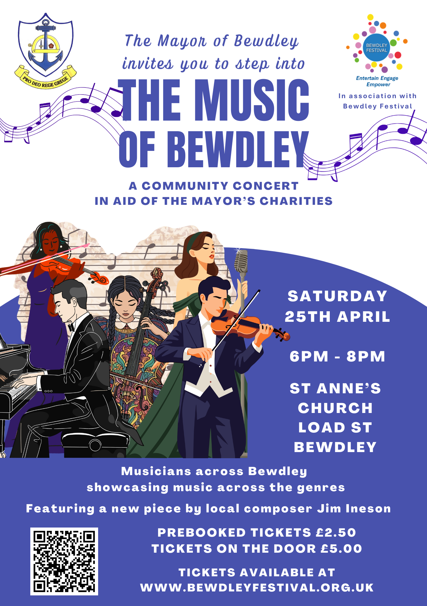 the music of bewdley charity concert